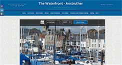 Desktop Screenshot of anstruther-waterfront.co.uk